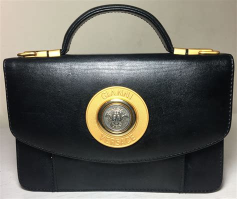 gianni versace pochette anni 80 damascata|vintage gianni versace handbags.